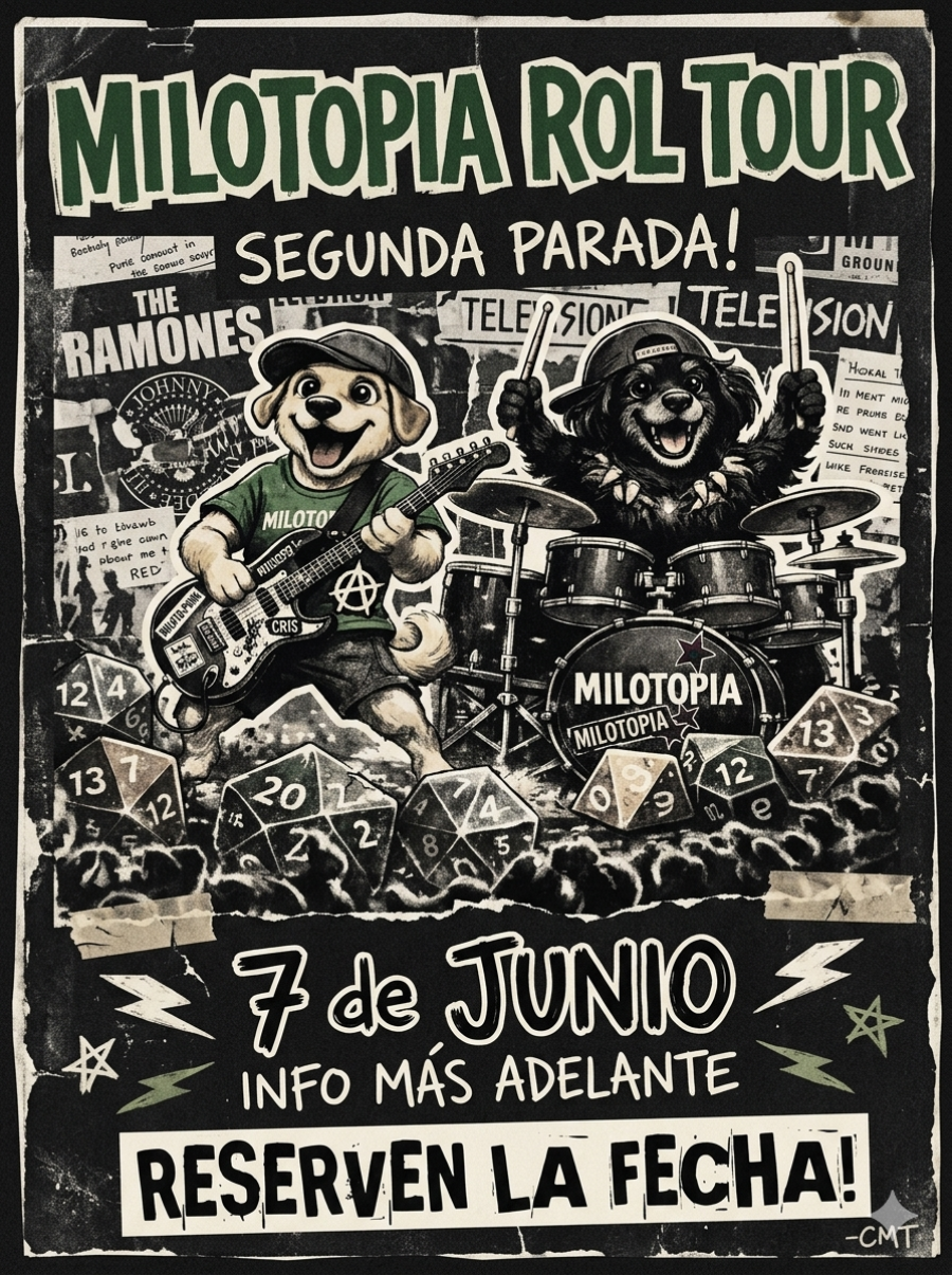 Milotopia Rol Tour Segunda Parada!