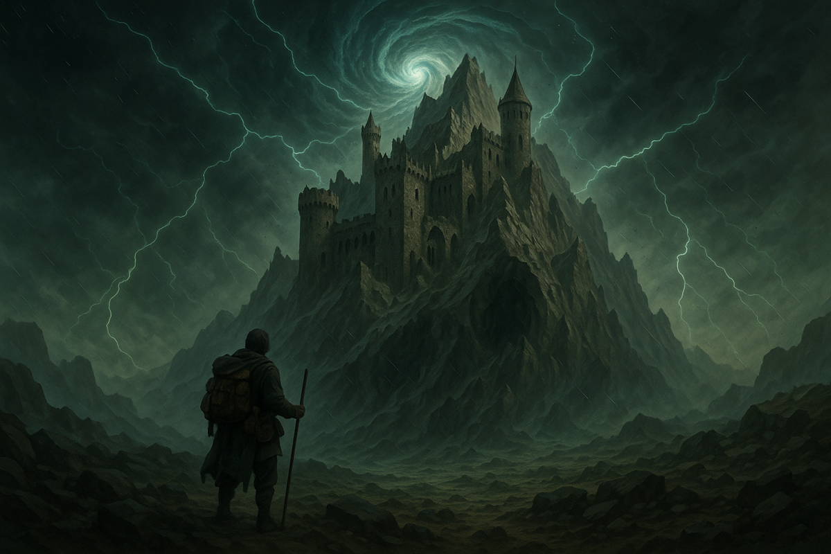 El castillo en la montaña